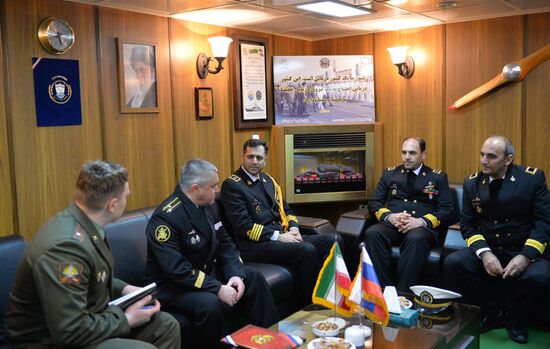 Iranian Navy delegation arrives in Makhachkala