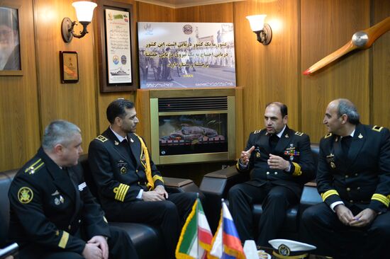 Iranian Navy delegation arrives in Makhachkala
