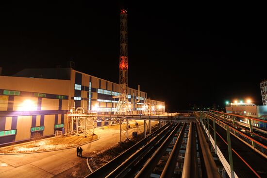 Mining of natural uranium at Khiagda ore field