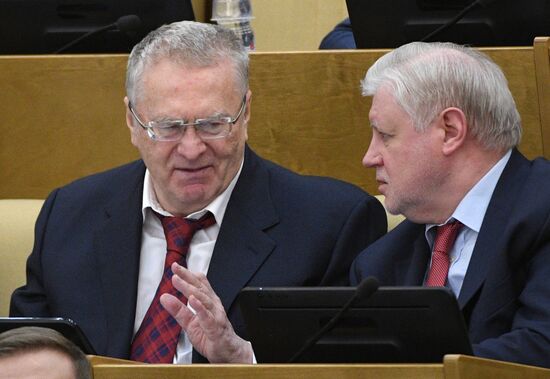 State Duma plenary session