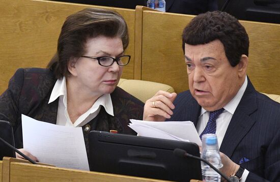 State Duma plenary session