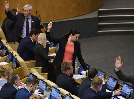 State Duma plenary session