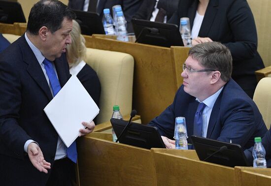 State Duma plenary meeting