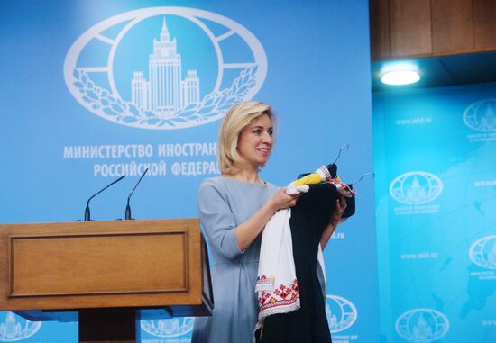 Briefing by Foreign Ministry Official Spokesperson Maria Zakharova