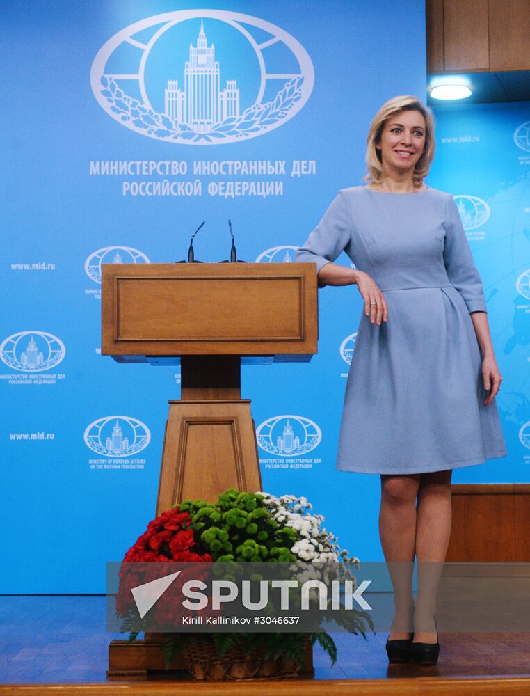 Briefing by Foreign Ministry Official Spokesperson Maria Zakharova