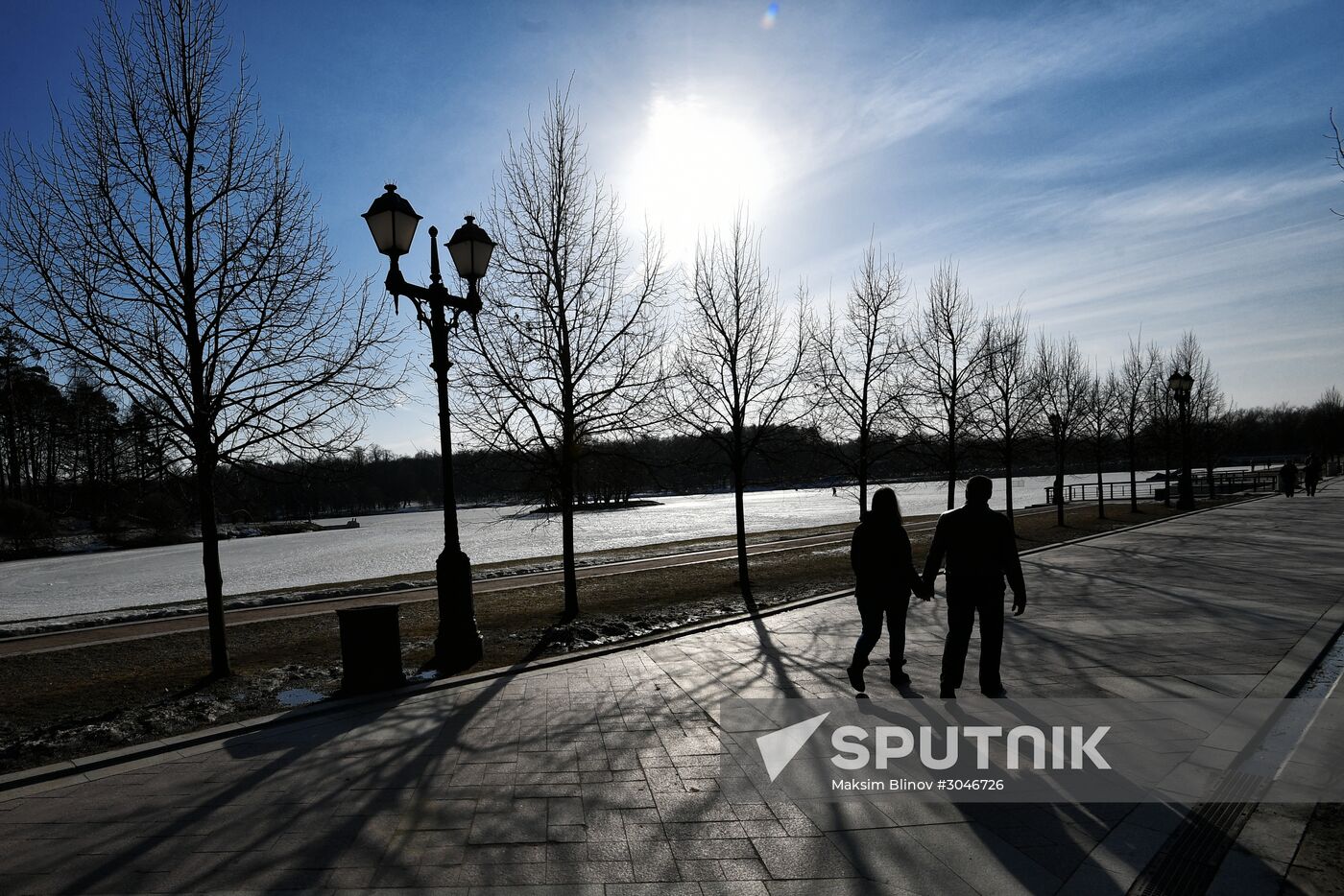 City residents relax in Moscow