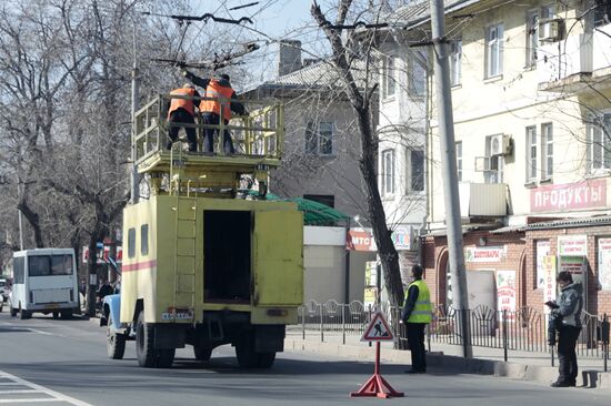 Spring in Donetsk