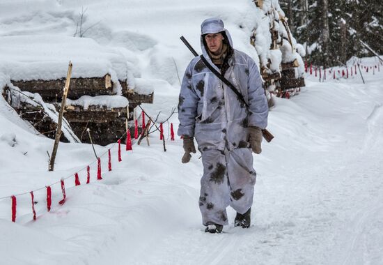 Wolf hunting in Karelia