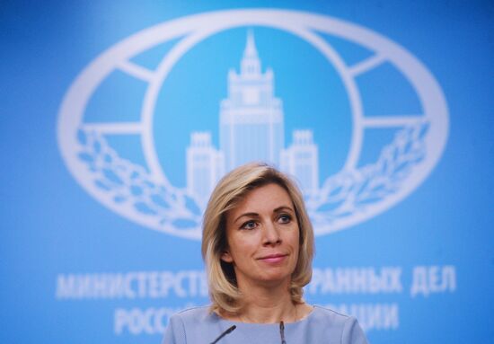 Briefing by Foreign Ministry Official Spokesperson Maria Zakharova
