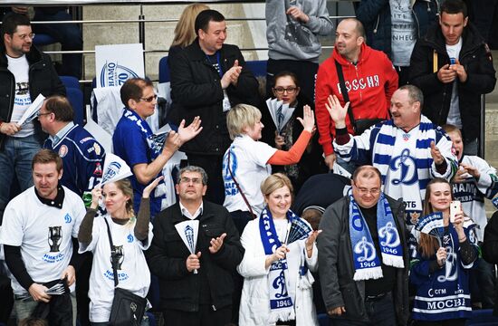 Kontinental Hockey League. Dynamo Moscow vs. SKA