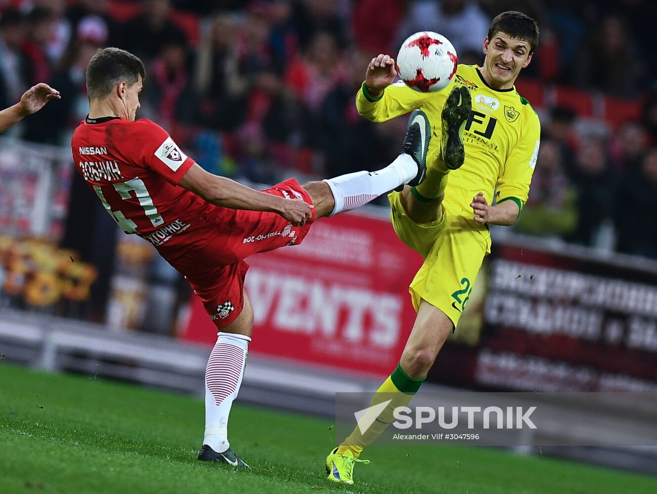 Russian Football Premier League. Spartak vs. Anzhi