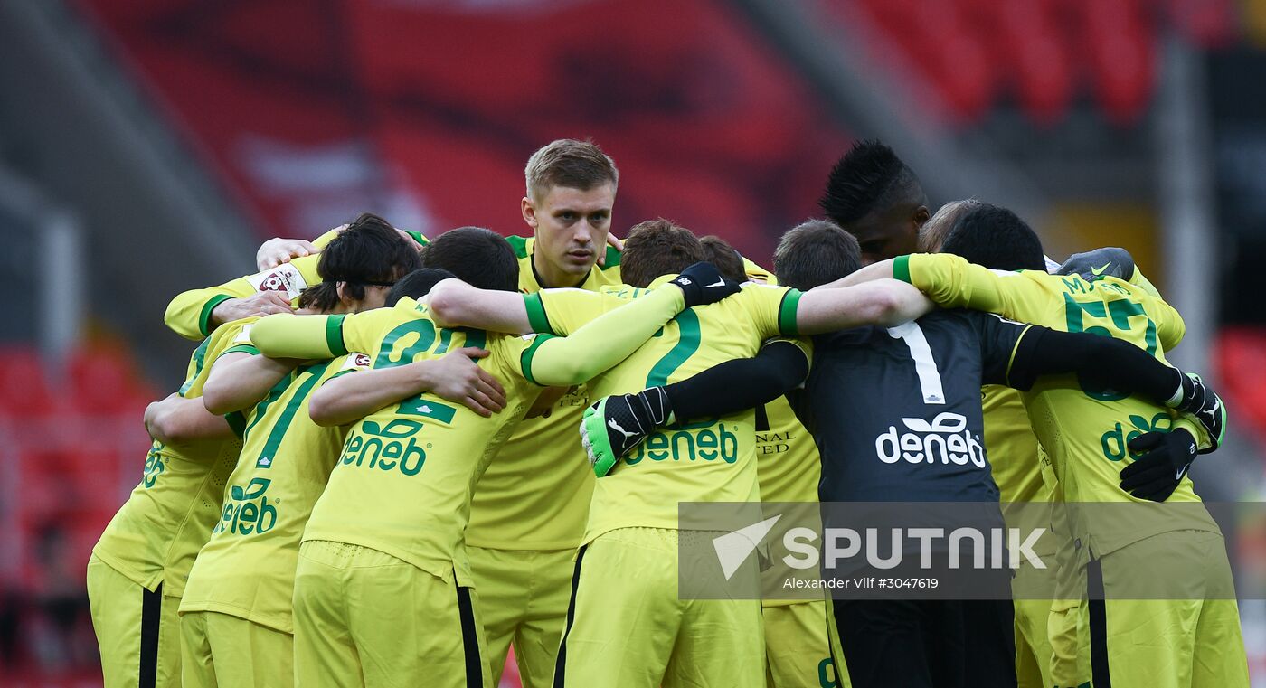 Russian Football Premier League. Spartak vs. Anzhi