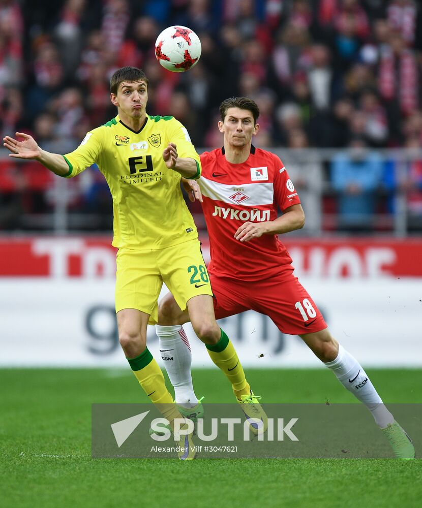 Russian Football Premier League. Spartak vs. Anzhi