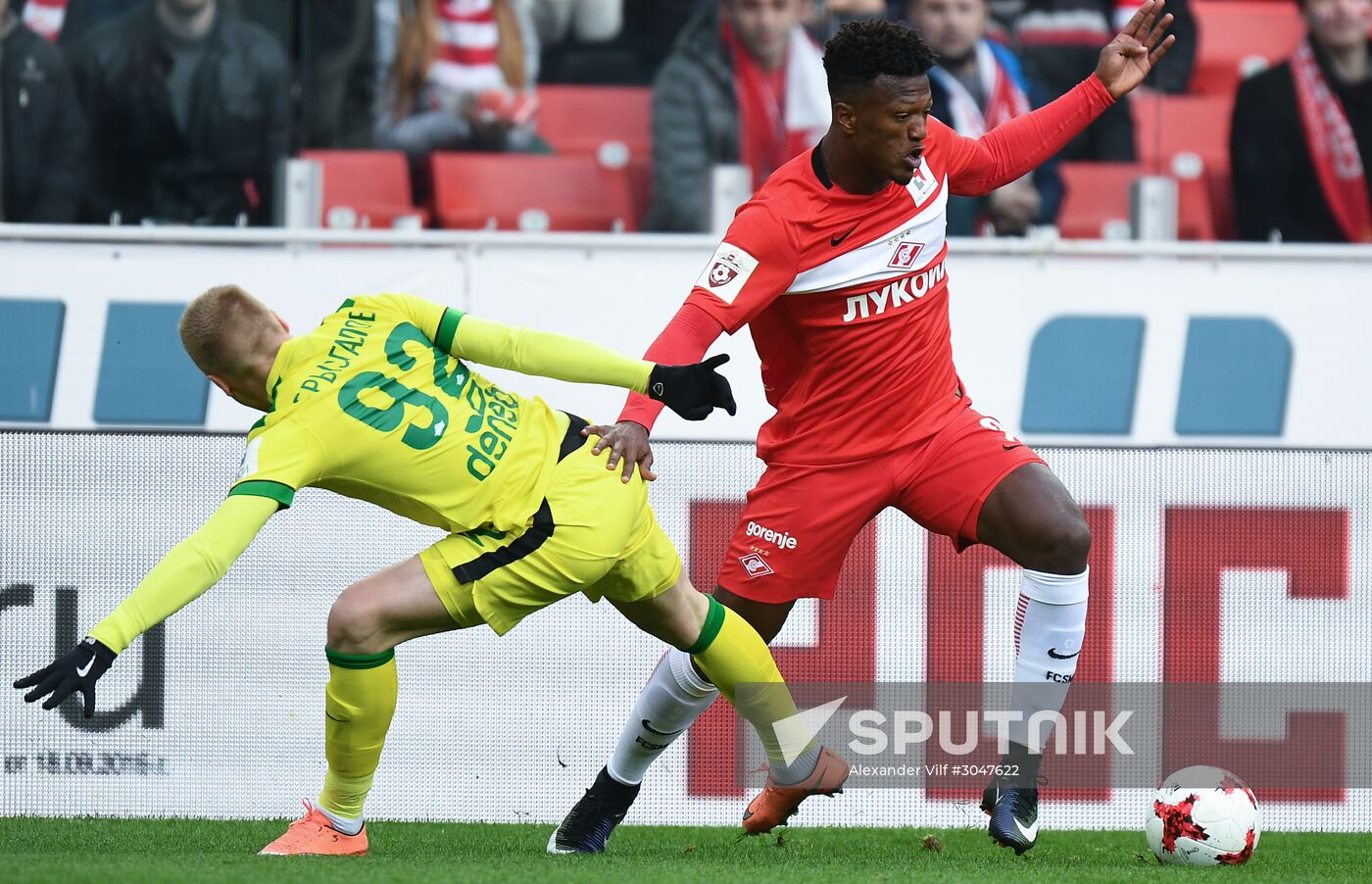 Russian Football Premier League. Spartak vs. Anzhi