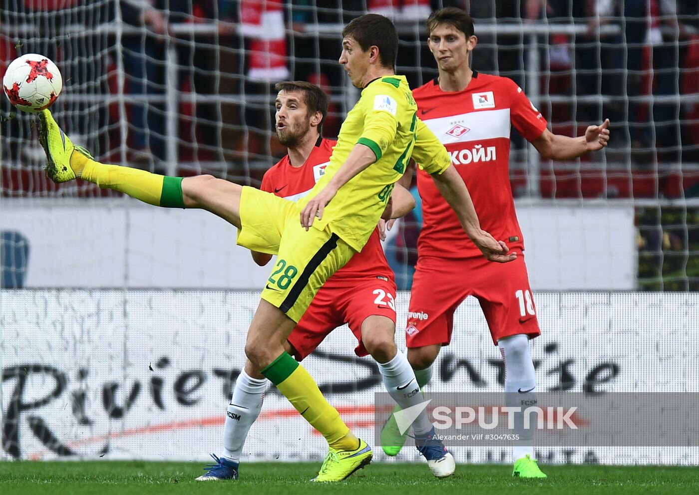 Russian Football Premier League. Spartak vs. Anzhi