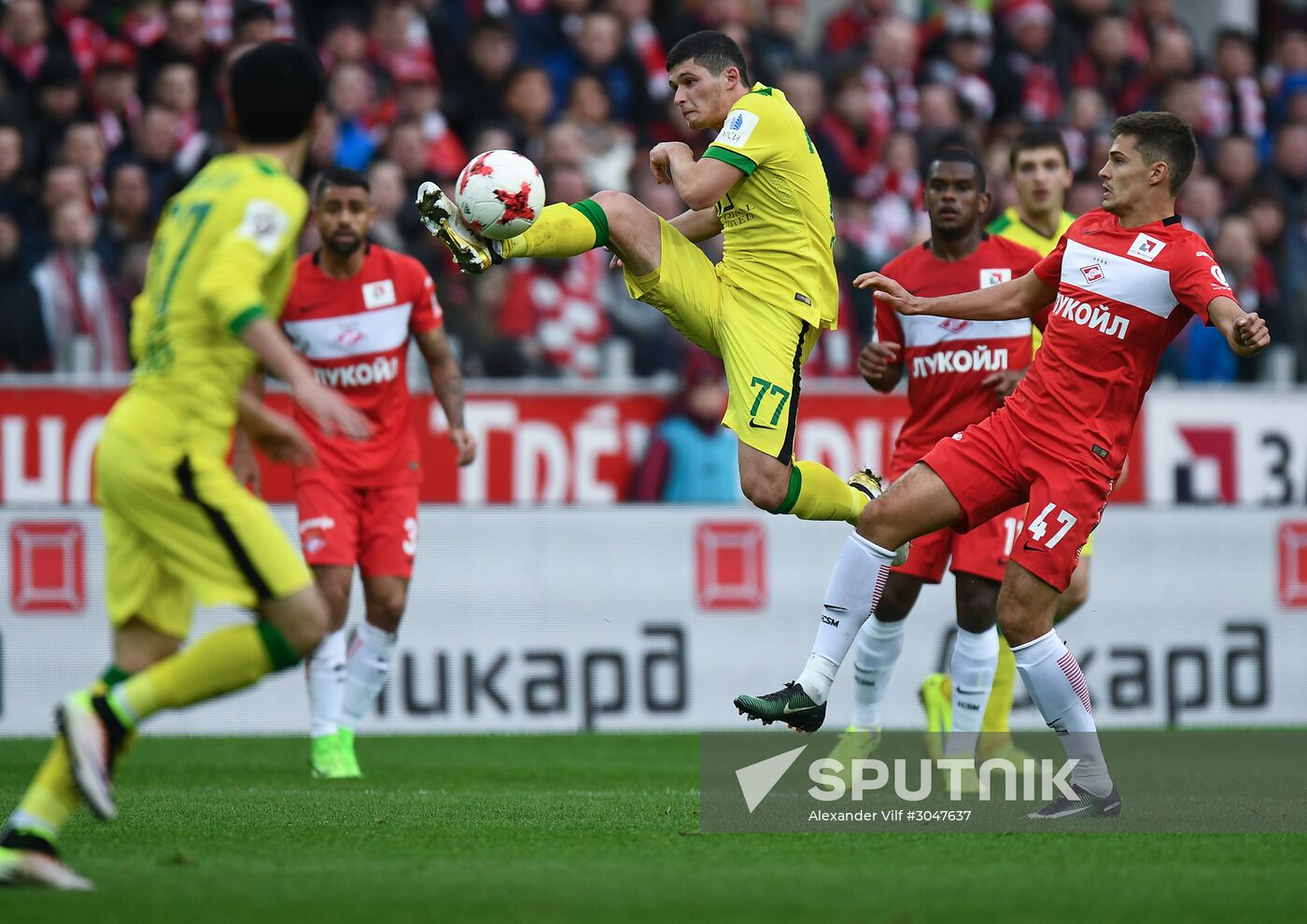 Russian Football Premier League. Spartak vs. Anzhi