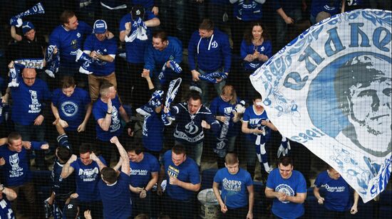 Kontinental Hockey League. Dynamo Moscow vs. SKA