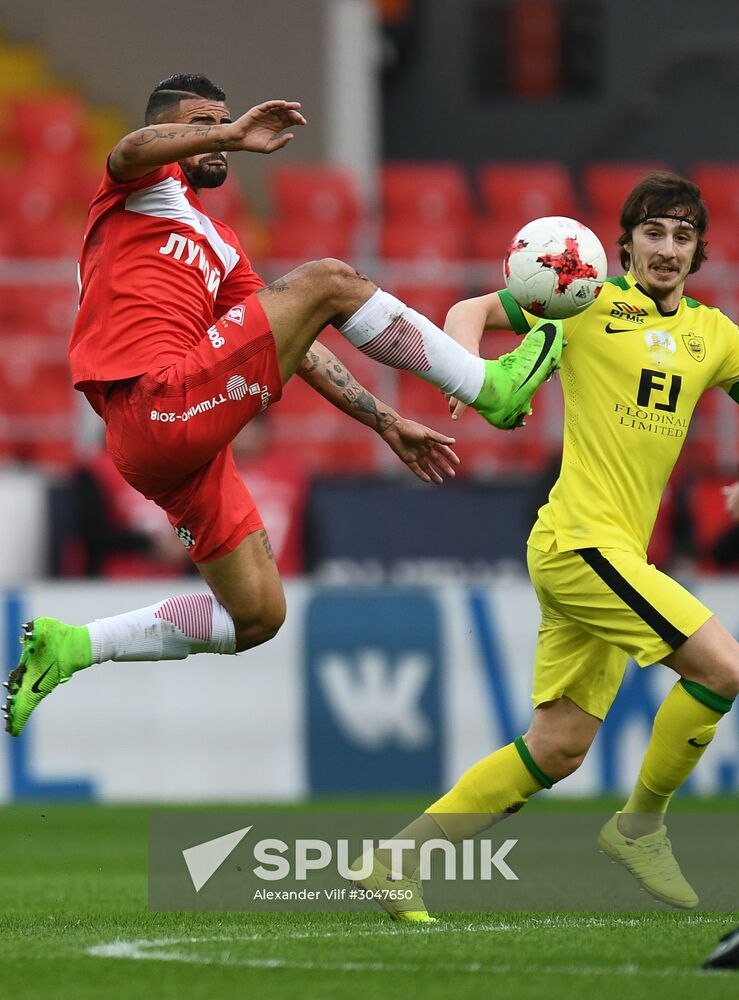 Russian Football Premier League. Spartak vs. Anzhi