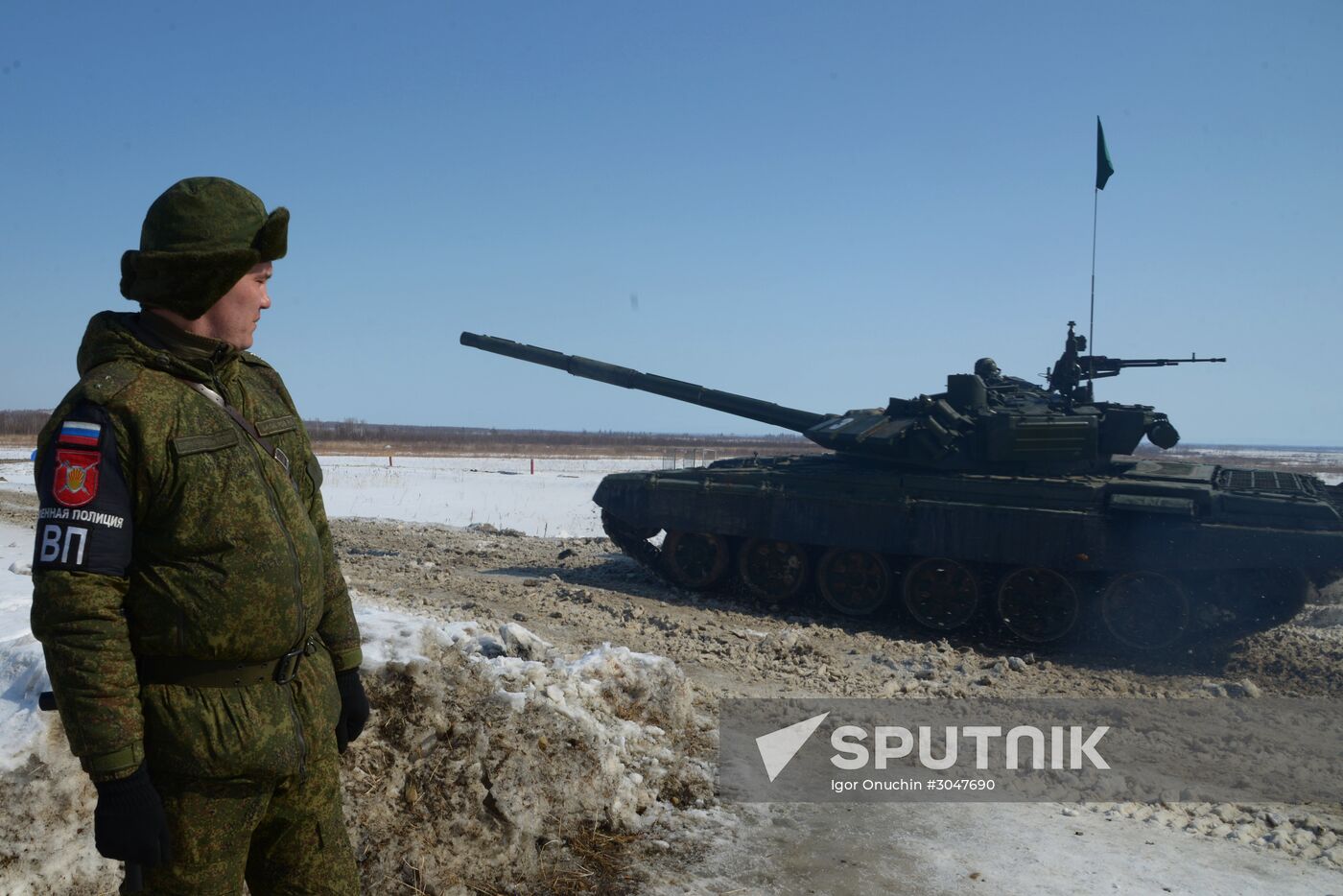Regional stage of 2017 Tank Biathlon in Khabarovsk
