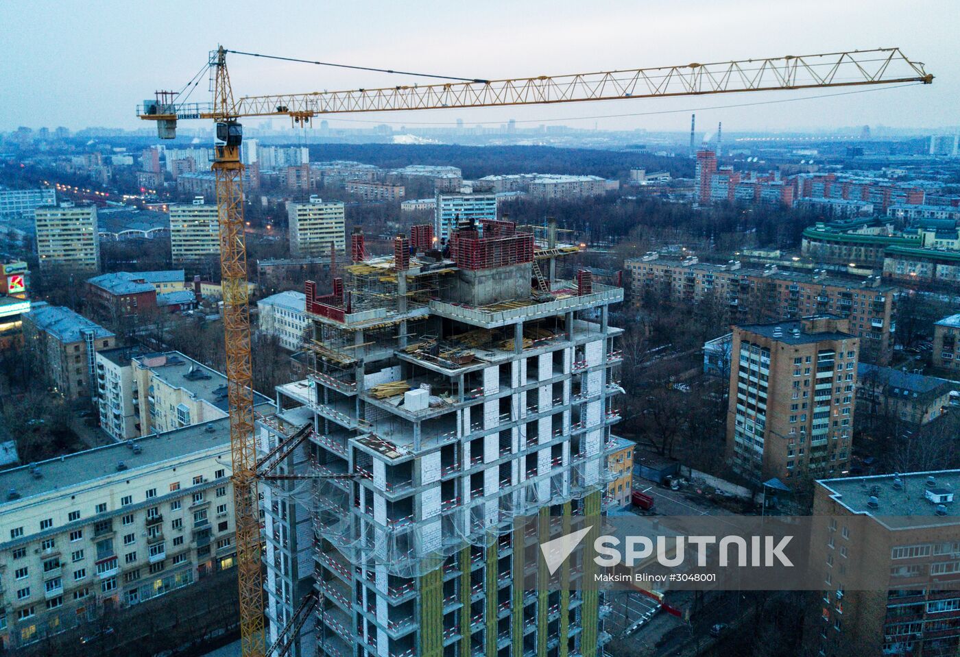 Residential construction in Moscow