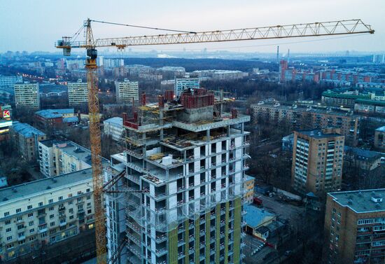 Residential construction in Moscow