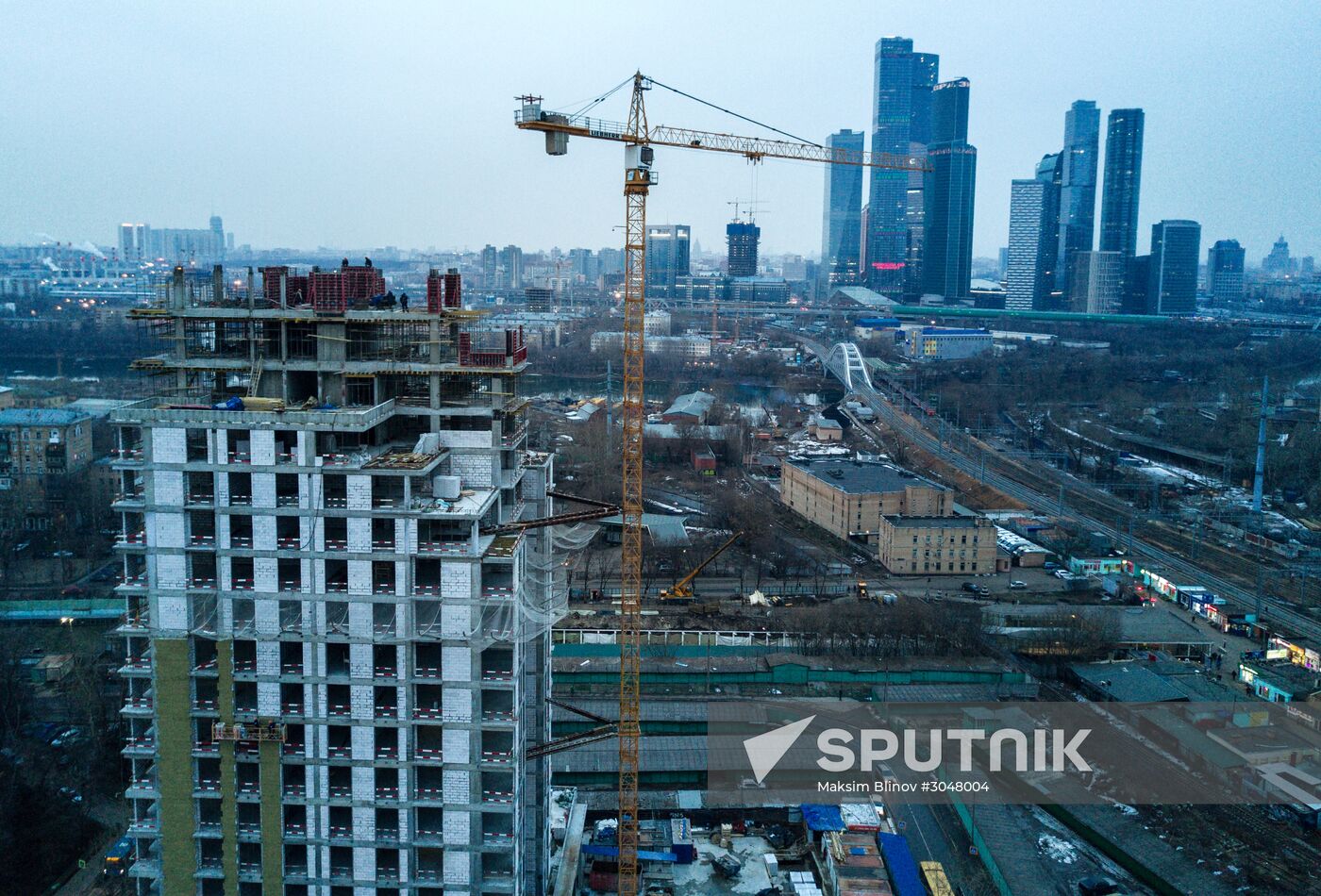 Residential construction in Moscow