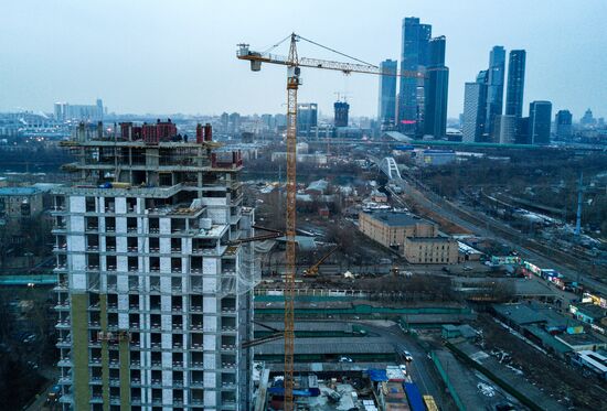 Residential construction in Moscow