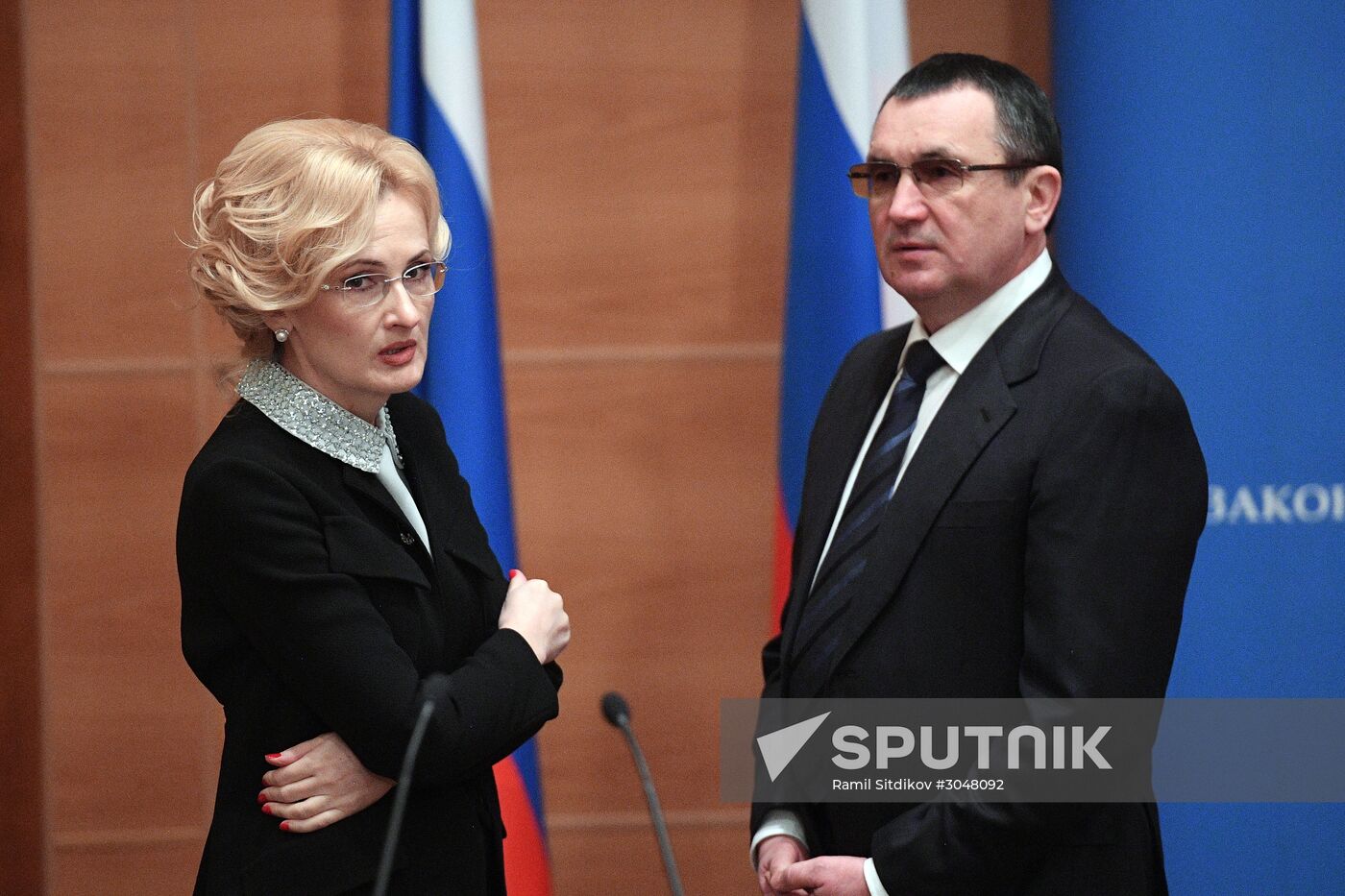Meeting of the presidium of the Council of Legislators at the Russian Federal Assembly