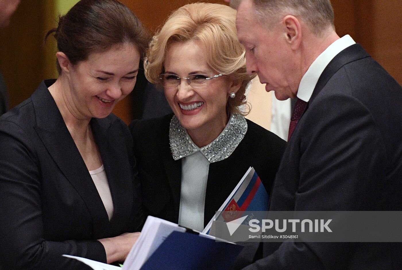 Meeting of the presidium of the Council of Legislators at the Russian Federal Assembly