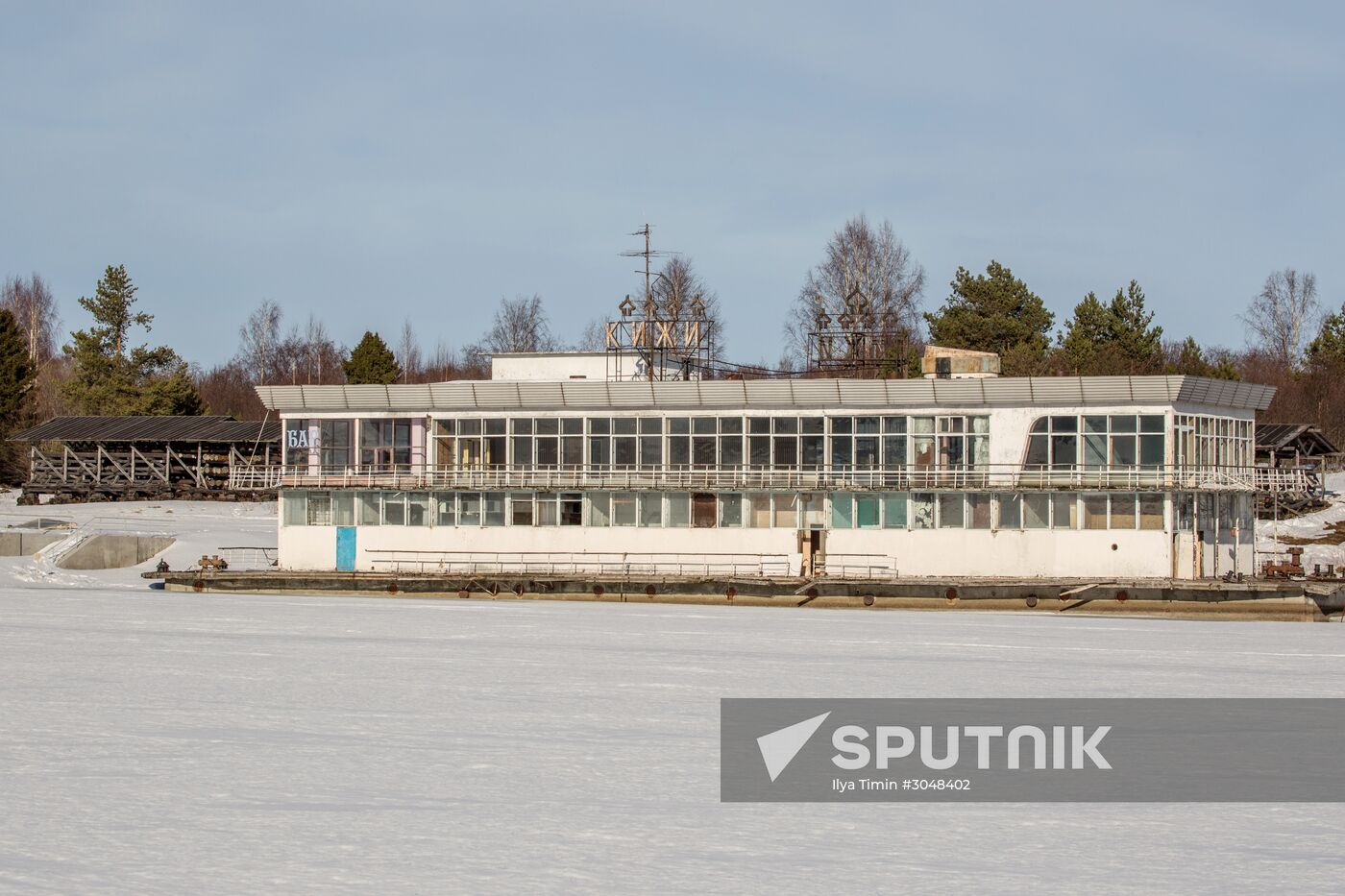 Kizhi open-air museum in Karelia