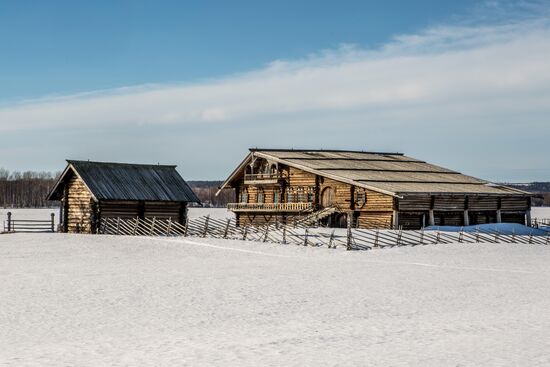 Kizhi open-air museum in Karelia