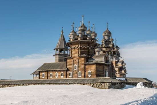 Kizhi open-air museum in Karelia