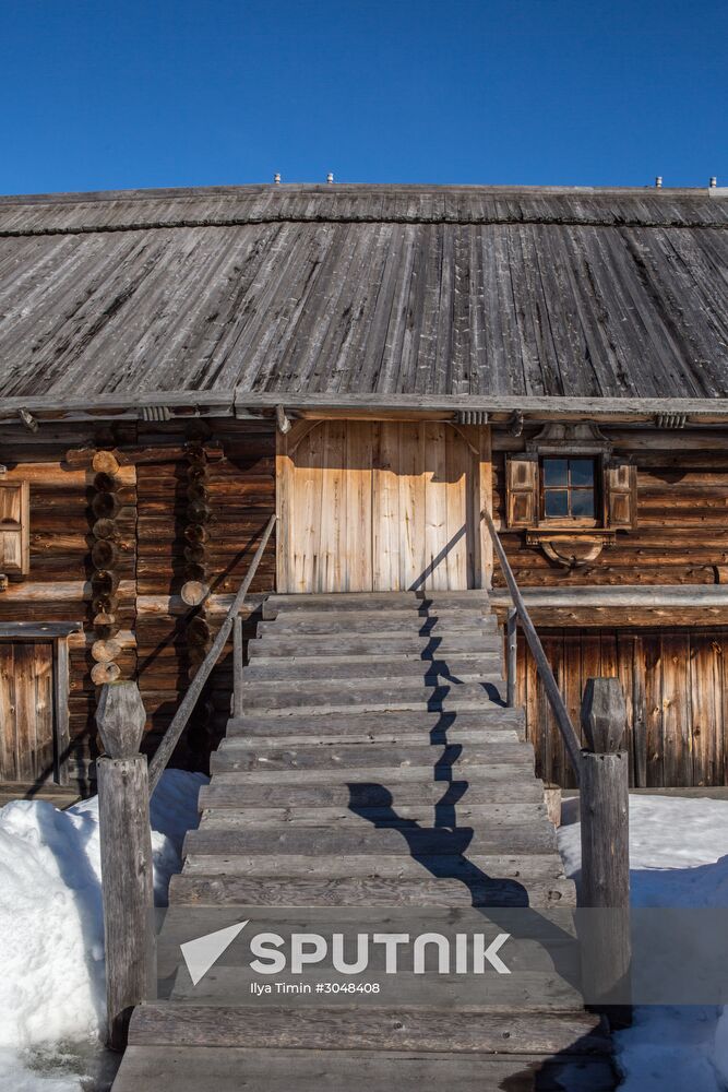 Kizhi open-air museum in Karelia