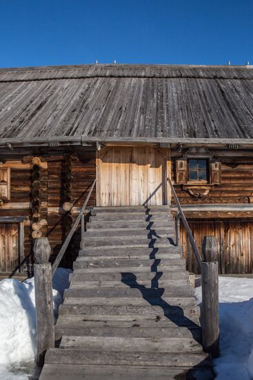 Kizhi open-air museum in Karelia