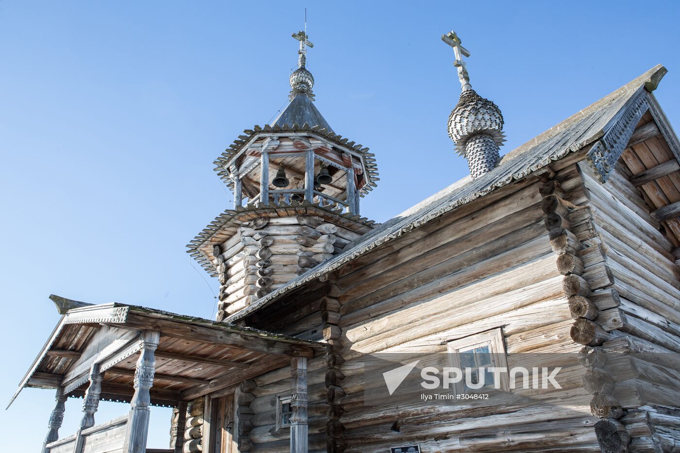 Kizhi open-air museum in Karelia