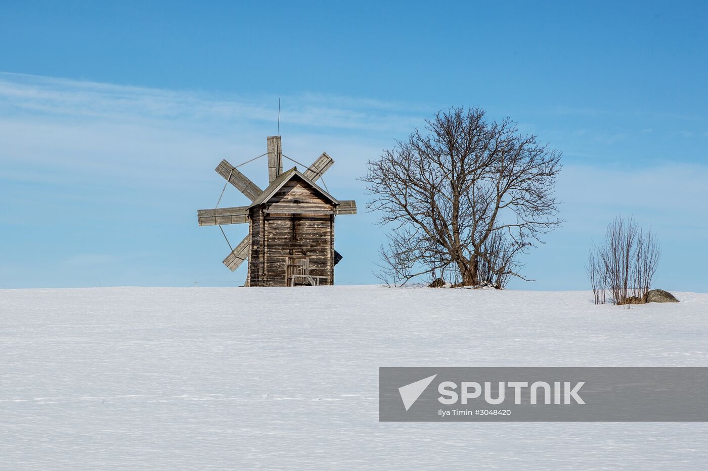 Kizhi open-air museum in Karelia