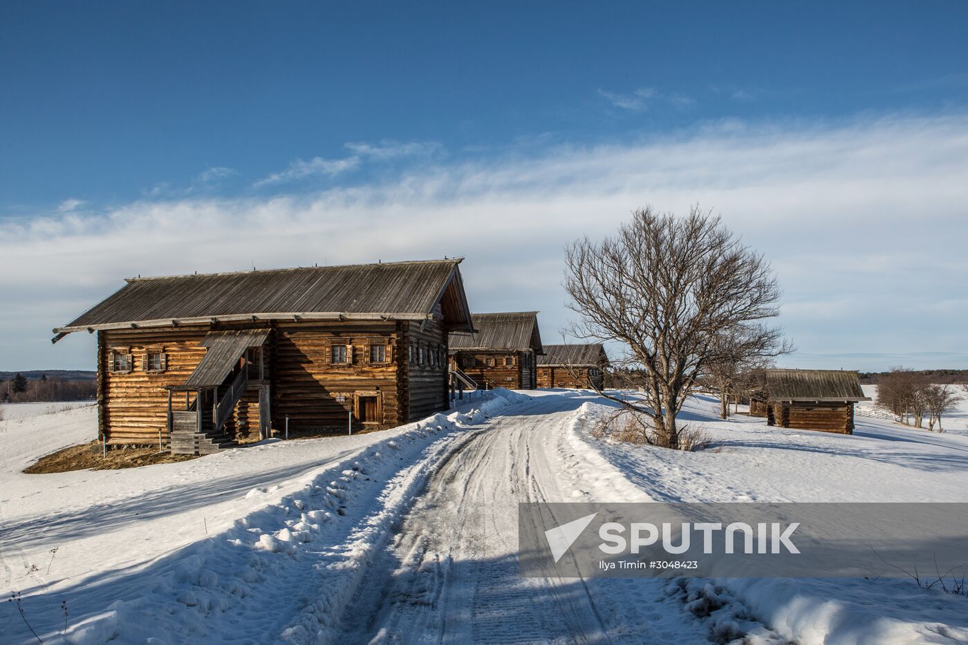 Kizhi open-air museum in Karelia