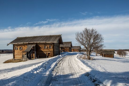 Kizhi open-air museum in Karelia