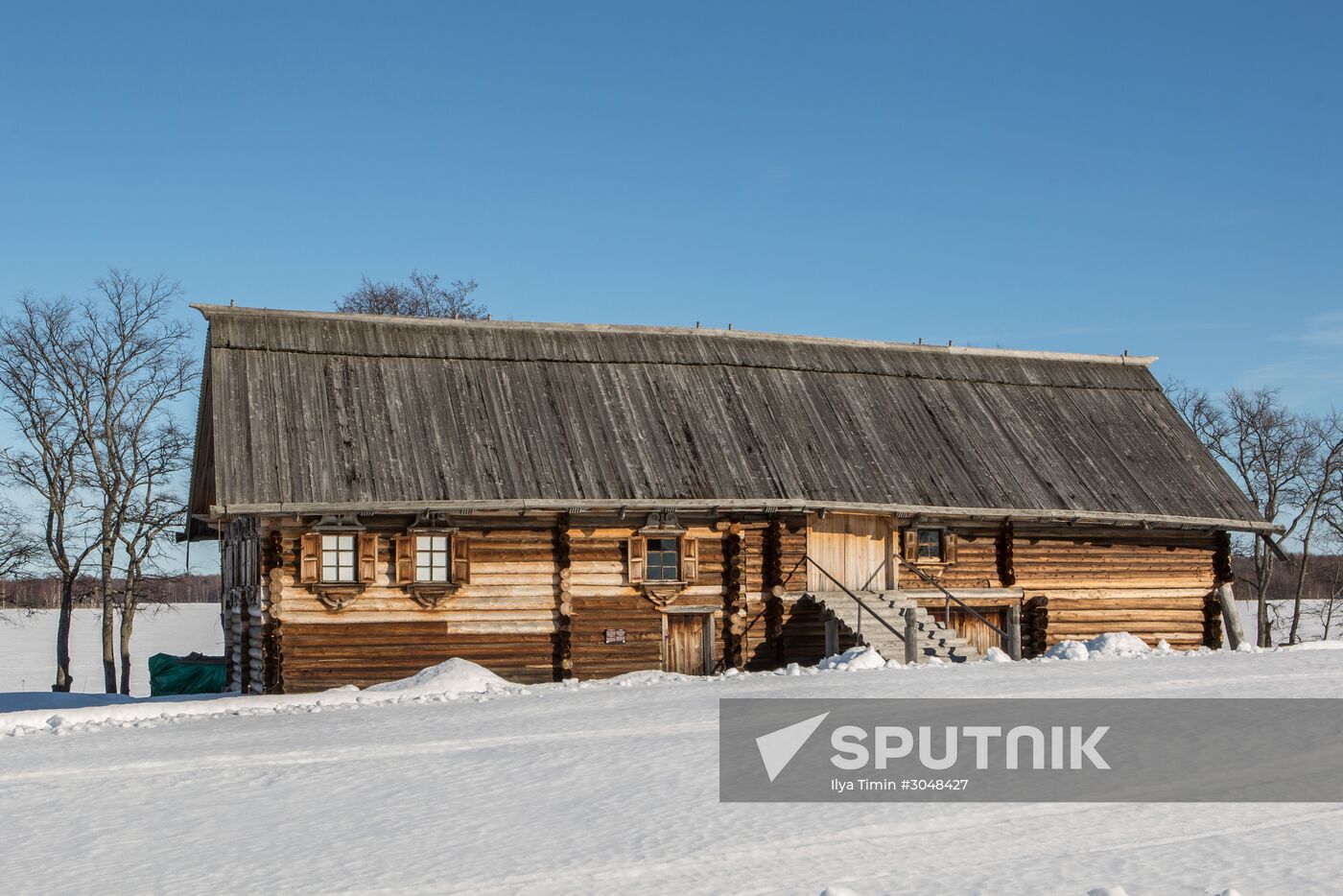 Kizhi open-air museum in Karelia