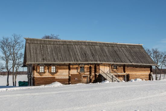 Kizhi open-air museum in Karelia