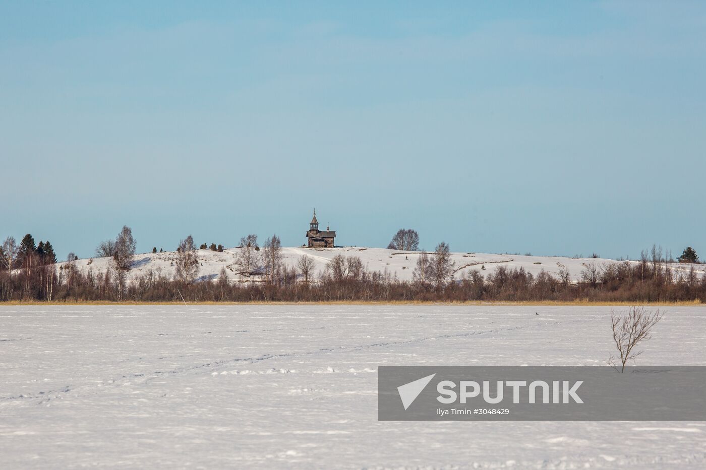 Kizhi open-air museum in Karelia
