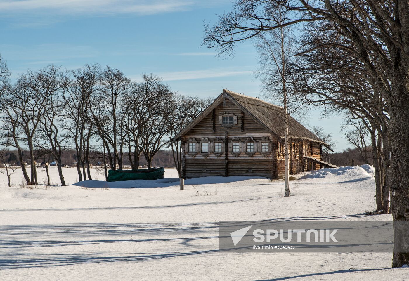 Kizhi open-air museum in Karelia
