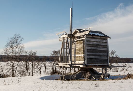 Kizhi open-air museum in Karelia