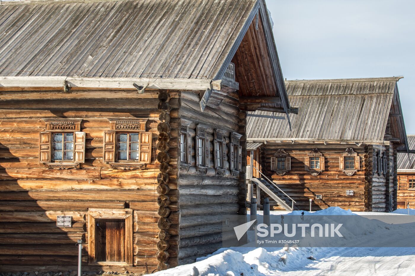 Kizhi open-air museum in Karelia