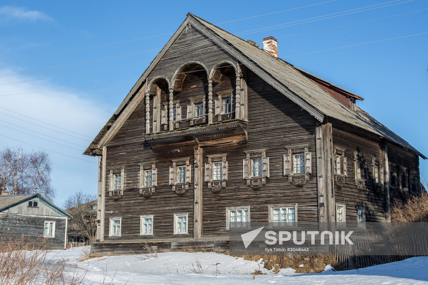 Kizhi open-air museum in Karelia