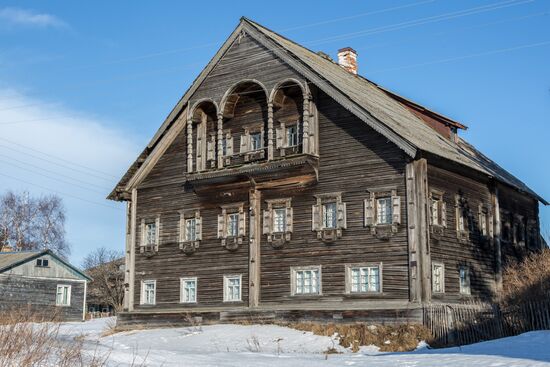 Kizhi open-air museum in Karelia