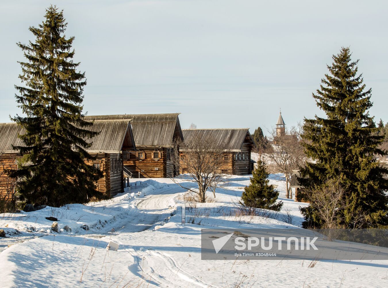 Kizhi open-air museum in Karelia