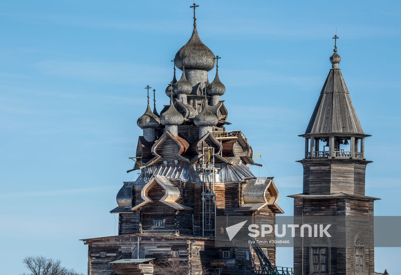 Kizhi open-air museum in Karelia