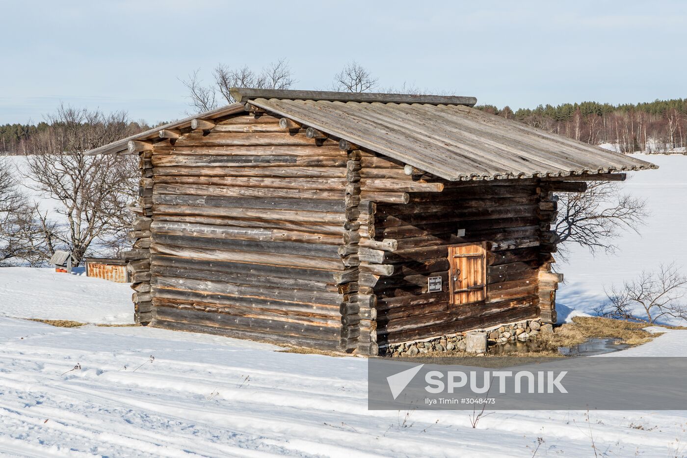 Kizhi open-air museum in Karelia