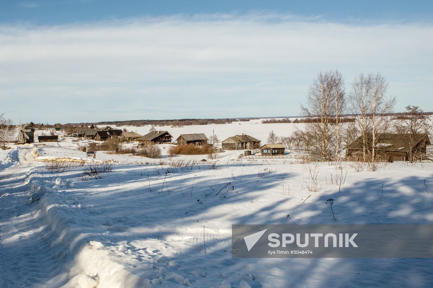 Kizhi open-air museum in Karelia